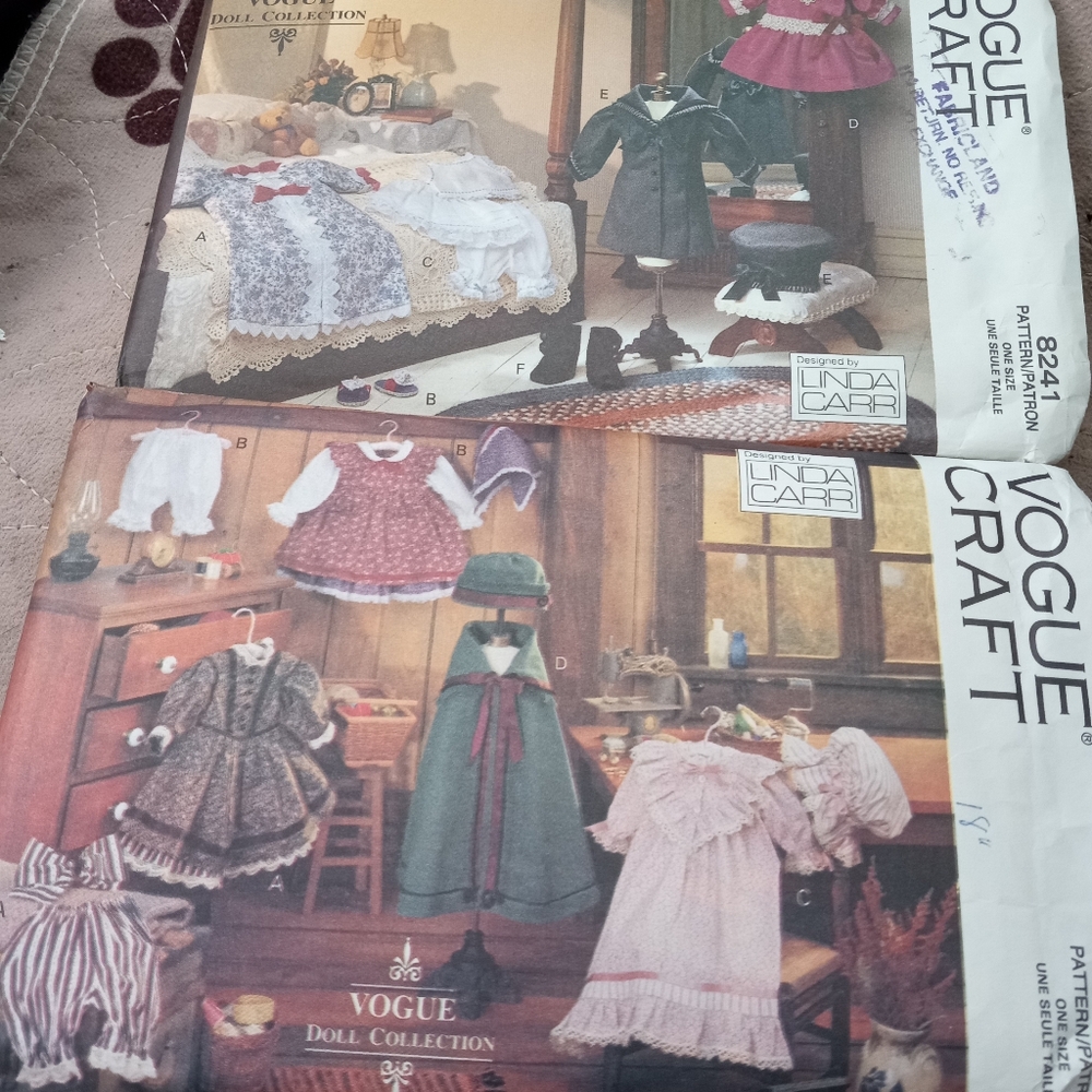 Vogue Craft Doll Collection Patterns